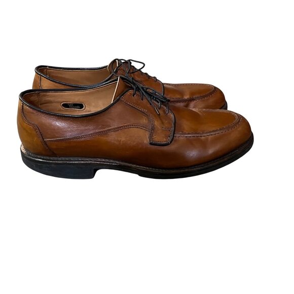 Allen Edmonds Oxford Shoes Men\'s 10 D Brown Leather Dress Used *No Insoles main image 16